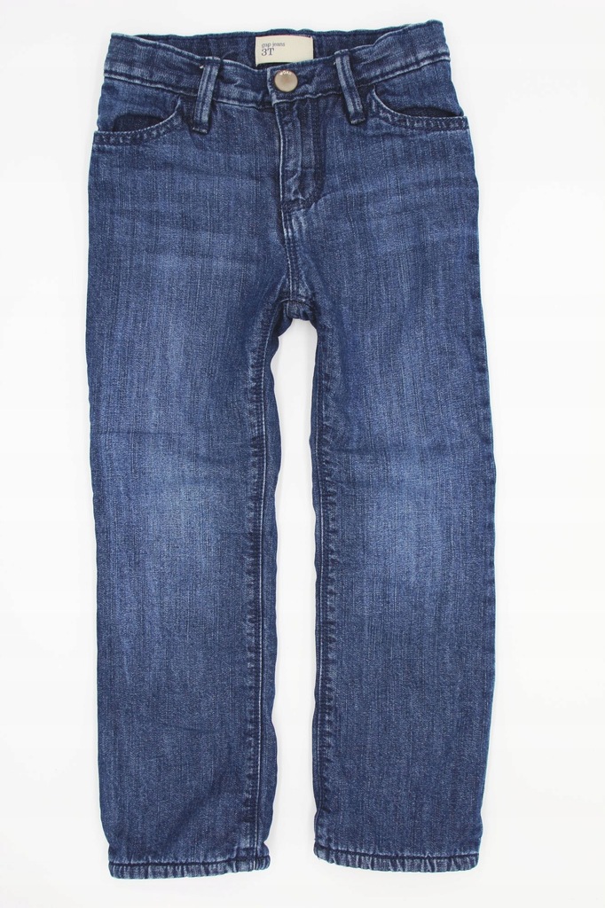 Gap 3l jeansy ocieplane, rureczki, jesien/zima 98