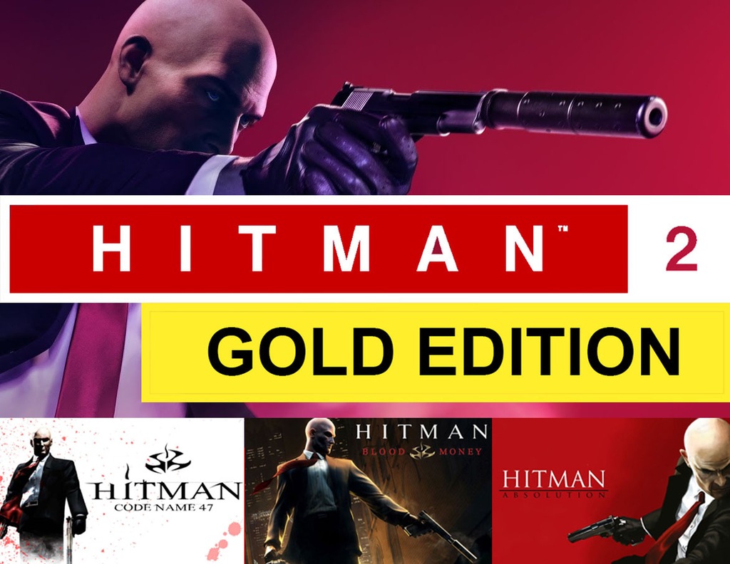 HITMAN 2 GOLD EDITION 2018 PL + HITMAN 1-2-3-4+5+6 - 7606469721 ...