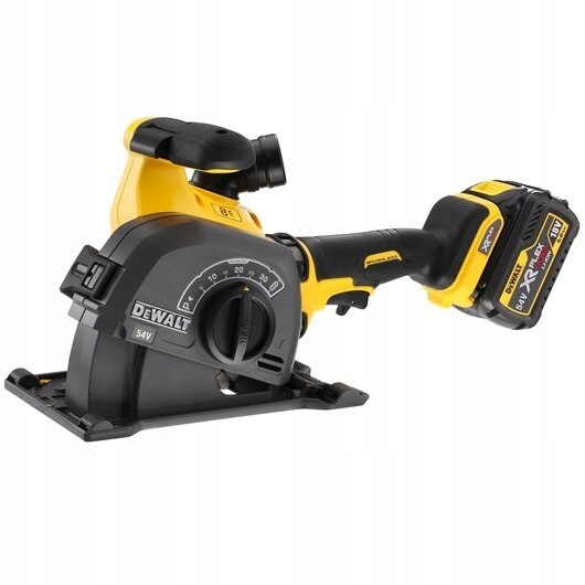 AKUMULATOROWA BRUZDOWNICA 54V XR FLEXVOLT 125MM 2*6.0AH