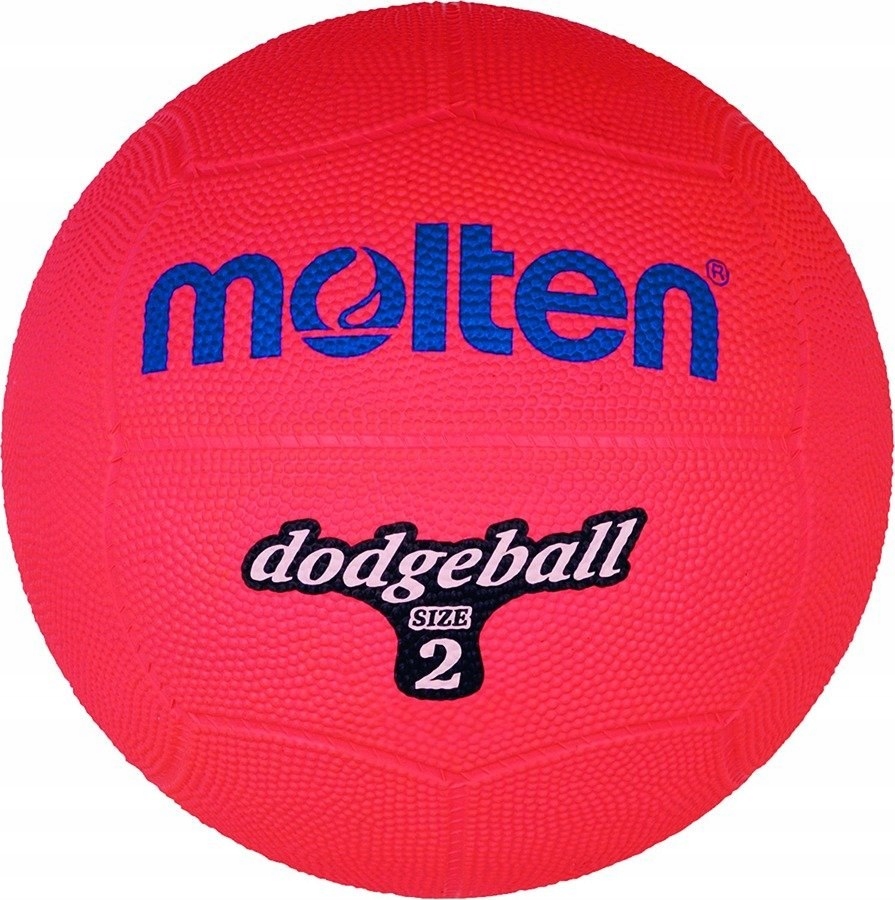 Piłka gumowa Molten dodgeball size 2