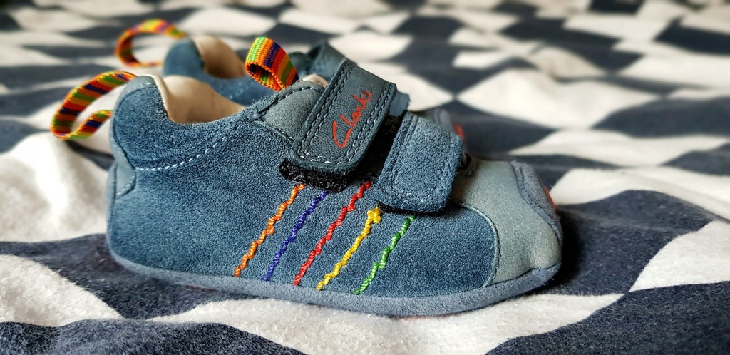 Buty adidasy trzewiki skórzane Clarks rozm 17