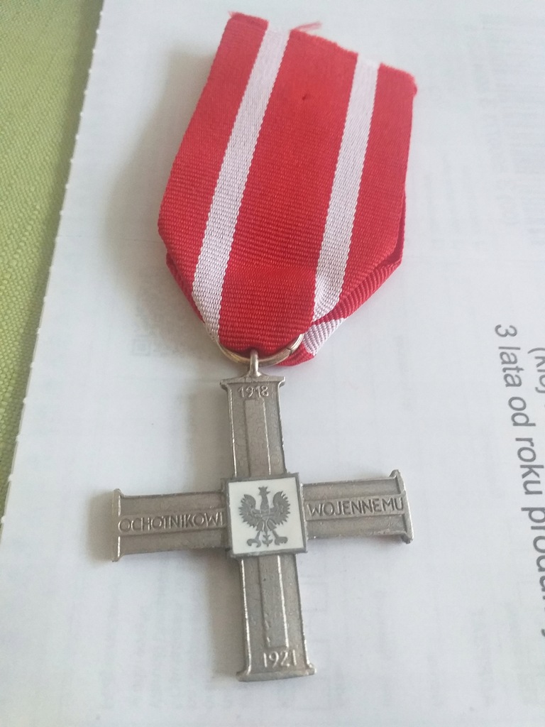 Krzyż bitwy warszawskiej 1920r