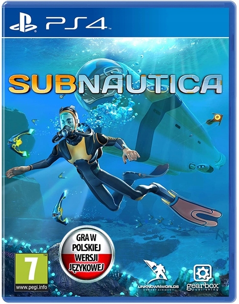 SUBNAUTICA Polska wersja Sub Nautica PS4 - PŁYTA
