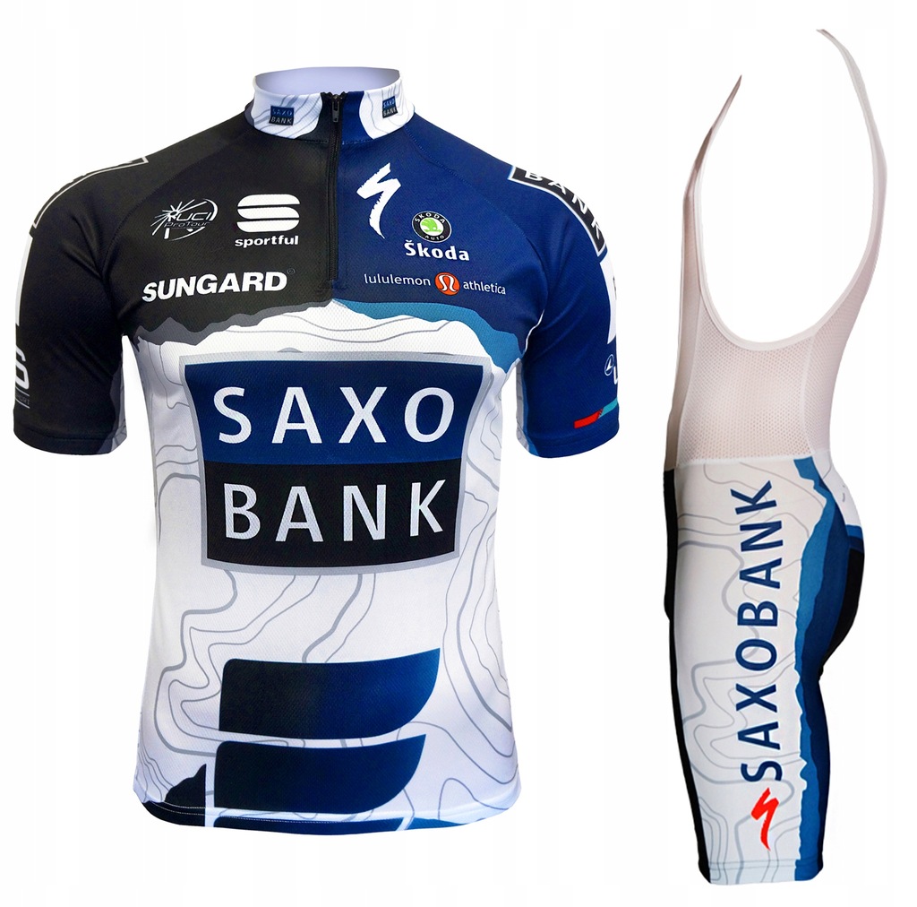 SAXO BANK KOSZULKA+SPODENKI-- roz-S