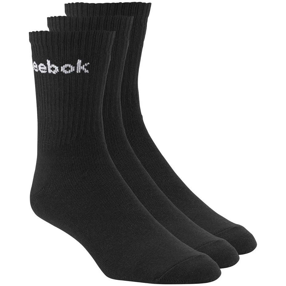 Skarpety Reebok Royal Crew Sock 3pak AB5280 czarne