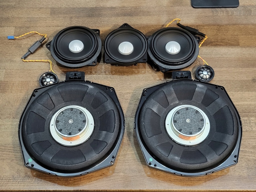 BMW F10 M5 Logic 7 Zestaw Głośników Harman Woofer