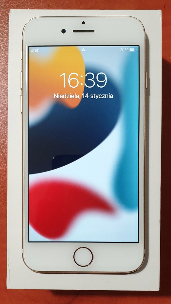 Apple iPhone 7, 128 GB, złoty, stan bardzo dobry, (etui gratis)