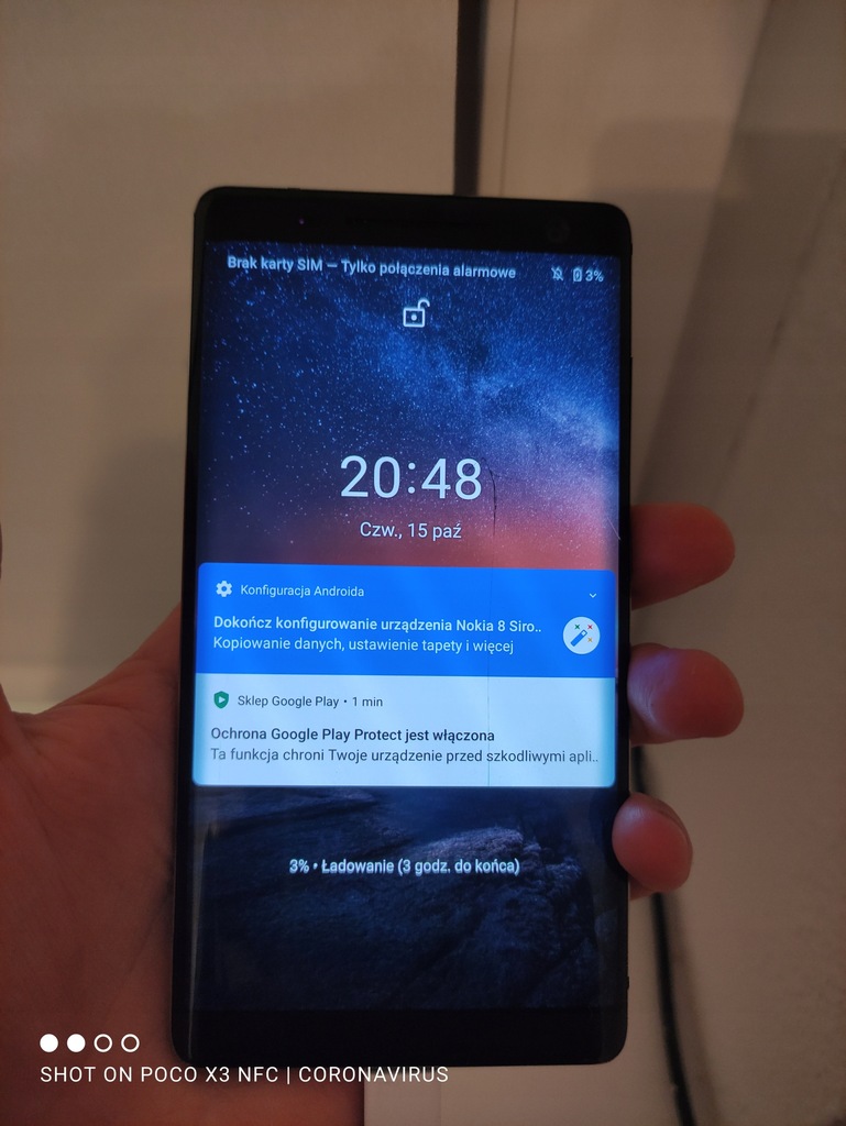 Nokia 8 sirocco 6GB ram 128 GB wbudowanej okazja