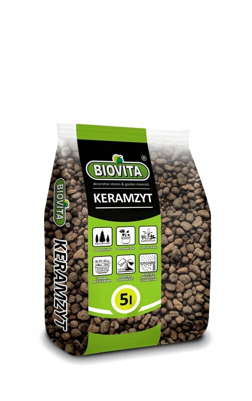 Keramzyt ogrodniczy granulat do ogrodu donic 5L
