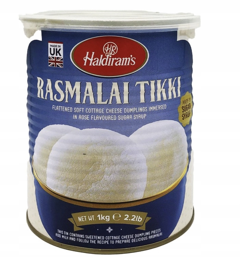 HALDIRAMS RASMALAI TIKKI tradycyjny indyjski deser