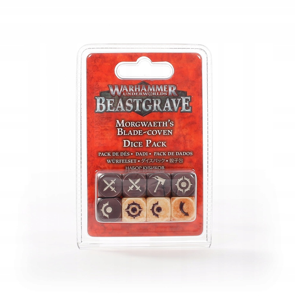 Beastgrave Morgwaeth's Blade-coven Dice Set