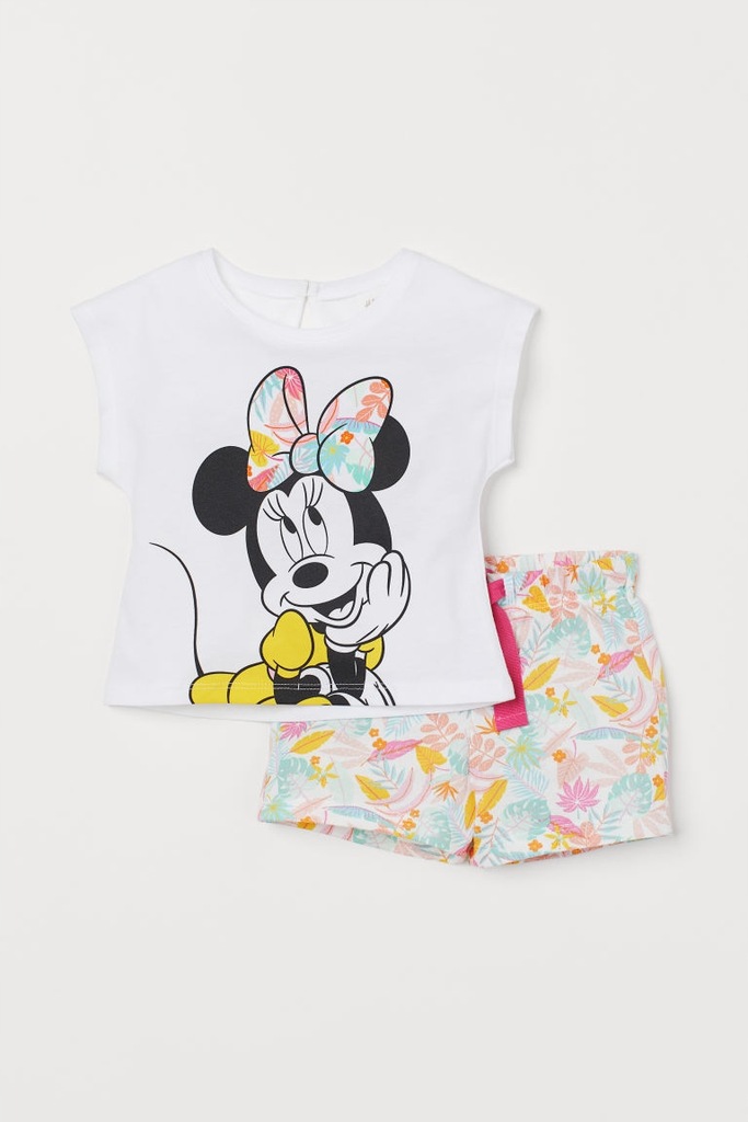 H&M KOMPLET 2 PAK MYSZKA MINNIE DISNEY 86