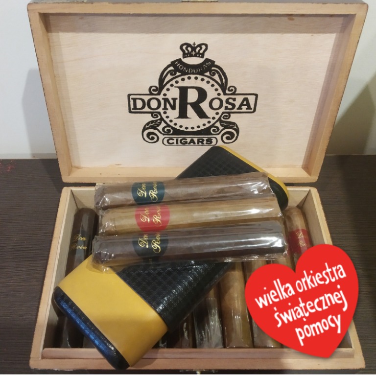 Cygara Don Rosa Robusto zestaw