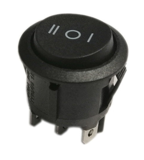 Przełącznik okrągłyfi 20mm I-0-II 6PIN ON-OFF-ON