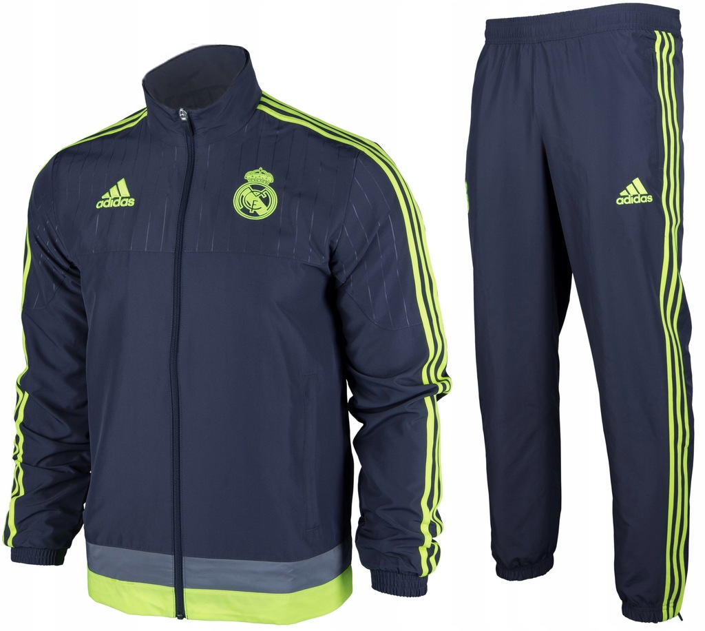 ADIDAS REAL MADRYT DRES BLUZA+SPODNIE DRESY XS