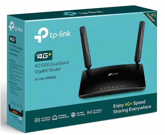 Router TP-Link MR600 802.11ac Wi-Fi5 OneMesh WAN ETH 1G MU-MIMO