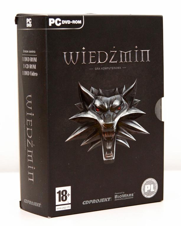 Gra PC PL Wiedźmin 1 Edycja Std + Rozszerzenie