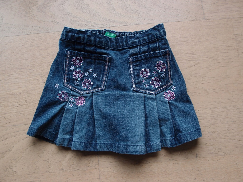 Spódniczka jeans BENETTON rozm.92