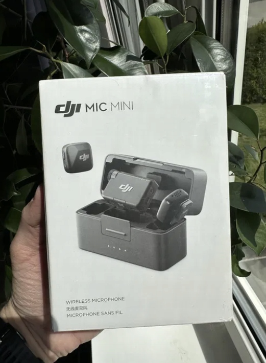 Mikrofon dynamiczny DJI Mic Mini (2 TX + 1 RX + Etui Ładujące)