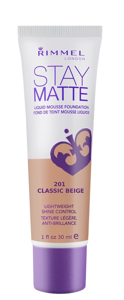 rimmel stay matte 201