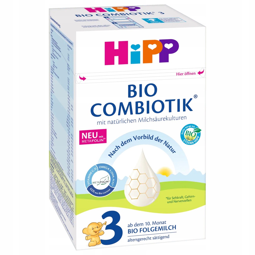 HIPP BIO COMBIOTIK 3 AB DEM 10.MONAT M. NASTEPNE