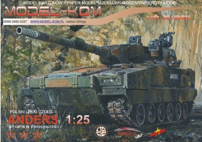 CZOŁG ANDERS 1:25 MODEL-KOM BCM!!!