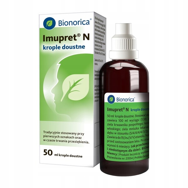Imupret N Krople 50 Ml Przeziebienie Odpornosc Oficjalne Archiwum Allegro