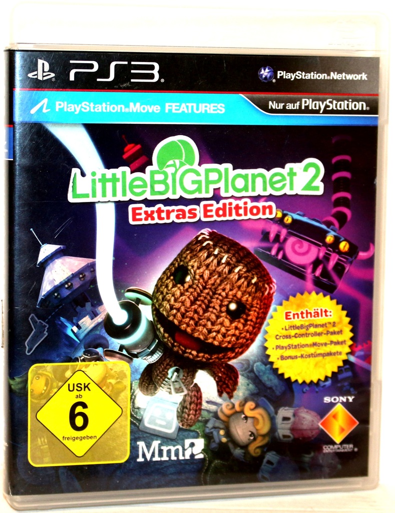 LITTLE BIG PLANET 2 EXTRAS EDITION