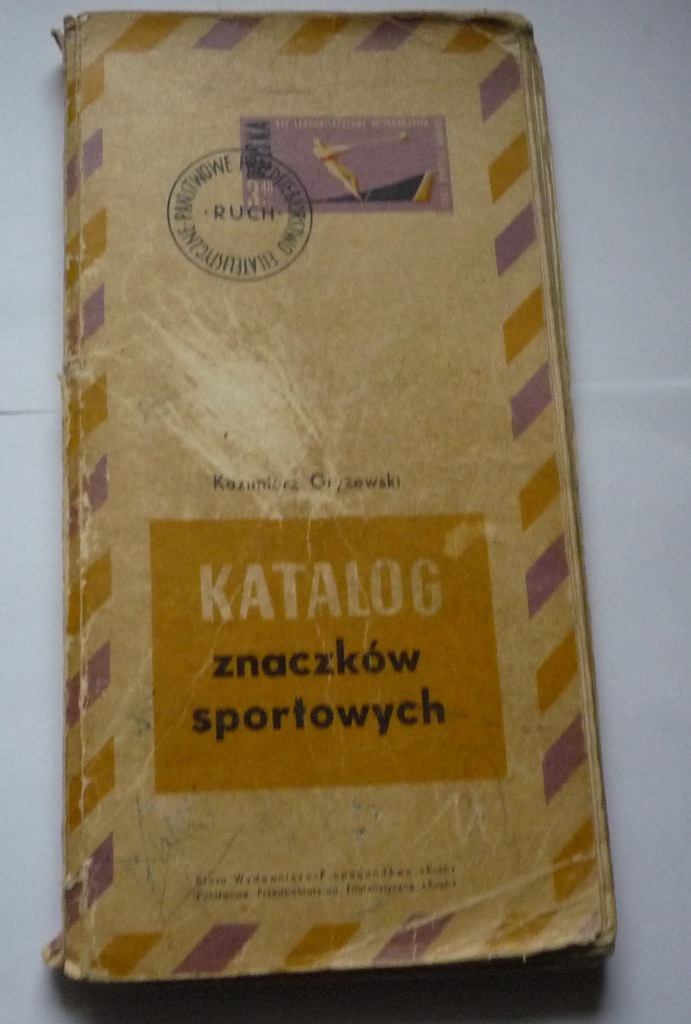 Katalog Znaczków Sportowych 1963 - Gryżewski G5