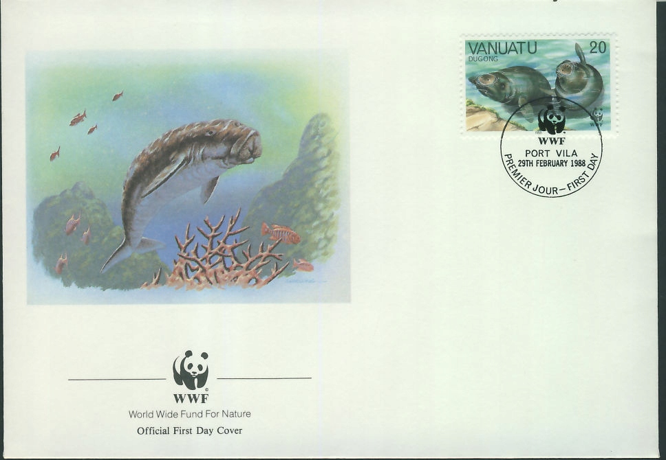 Vanuatu 1988 - WWF Dugong