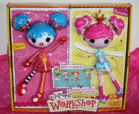 Lalaloopsy Warsztat Krawiecki 2 lalki komplet