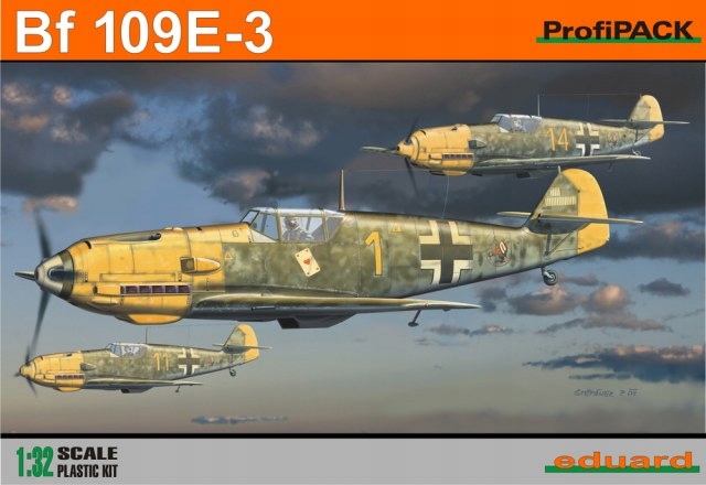 Eduard 1:32 Messerschmitt Bf-109 E-3 ProfiPACK
