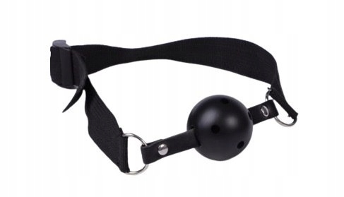 Ballgag Basic with Ball Black Mokko Toys 31-0068