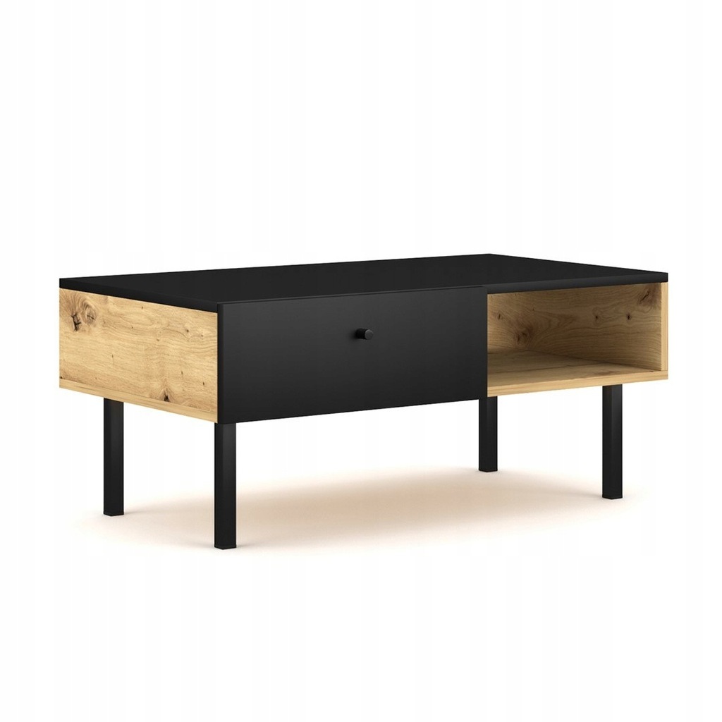 Stół MALUM kolor czarny styl loftowy hakano - COFF