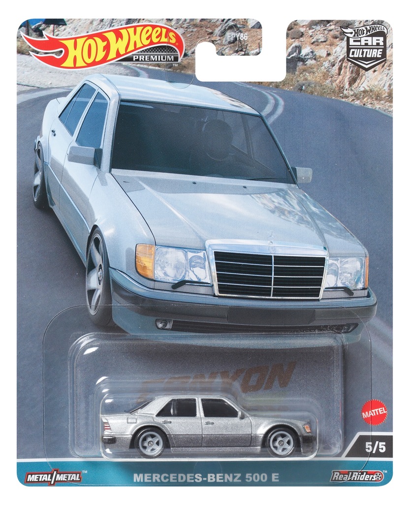 HOT WHEELS PREMIUM Mercedes Benz 500 E