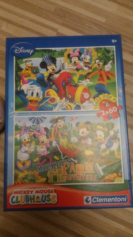 Puzzle Clementoni Mickey Mouse 2x60