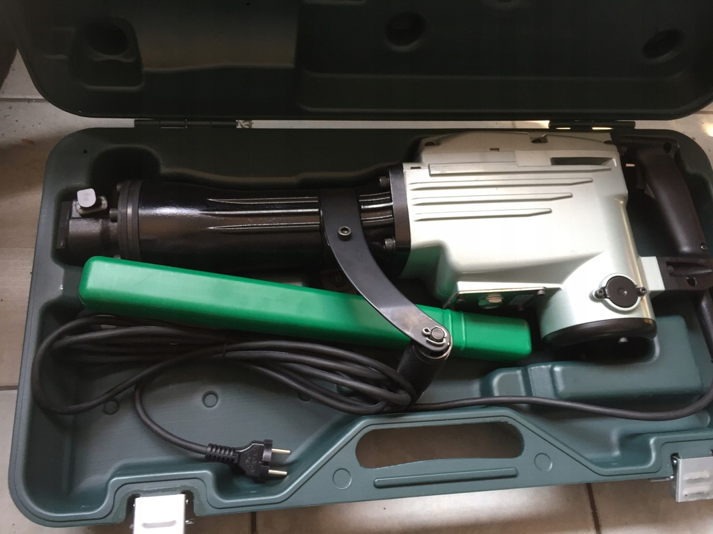 HITACHI H65SC MŁOT WYBURZENIOWY +GROT WALIZKA 7580932760 oficjalne