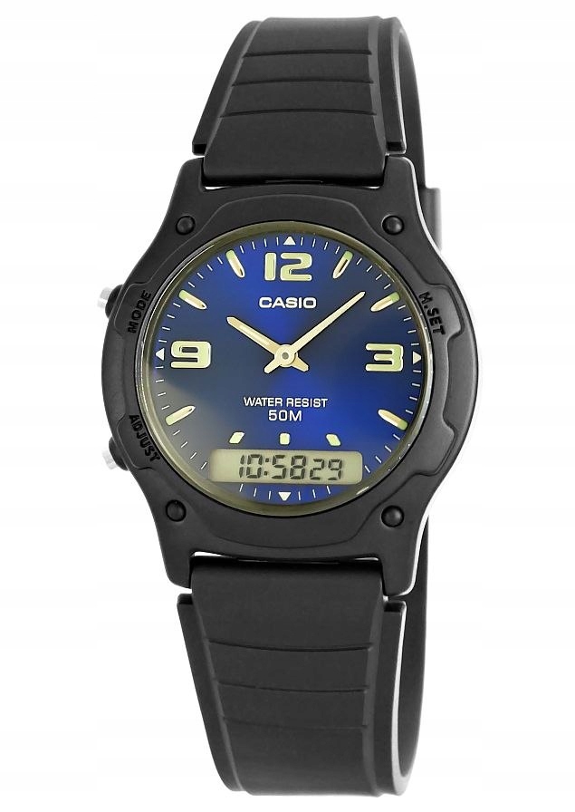 Zegarek Casio AW-49HE-2AVEG Dual time