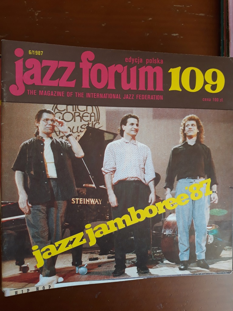 JAZZ FORUM 109 6 1987 JAZZ JAMBOREE 87