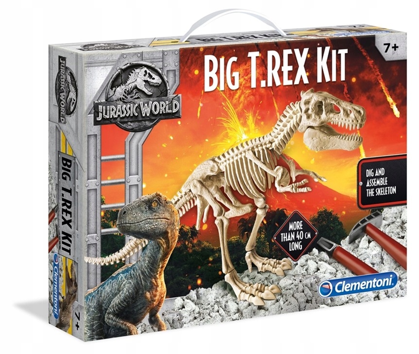 SKAMIENIAŁOŚCI WYKOPALISKA T-REX 40 CM CLEMENTONI