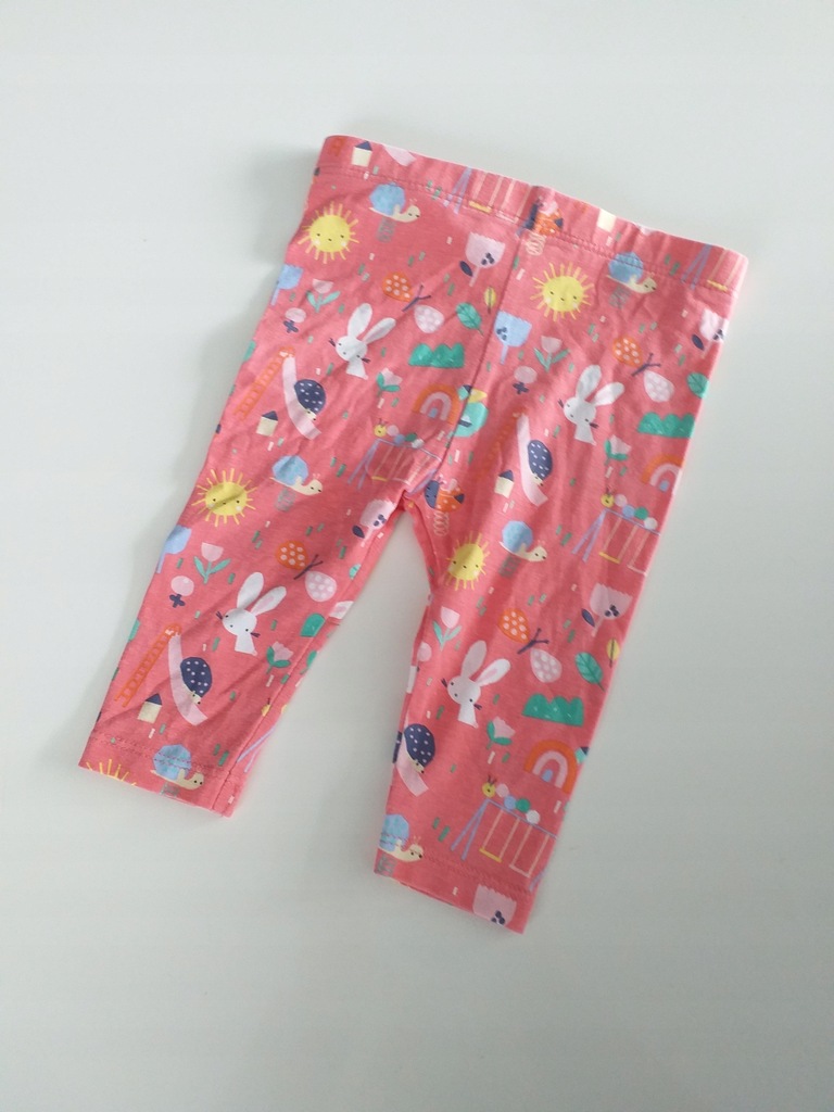 TU świetne legginsy r.3-6m