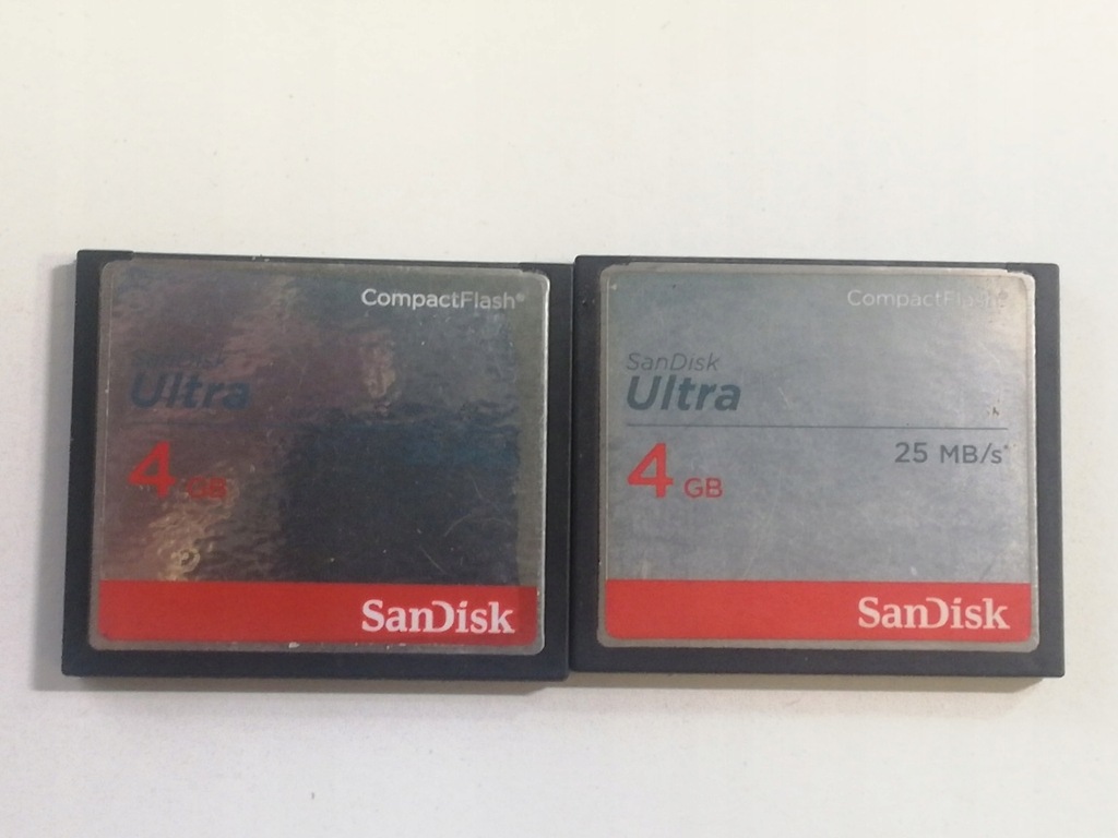 Karta pamięci CompactFlash SanDisk Ultra 4 GB 25Mb/s