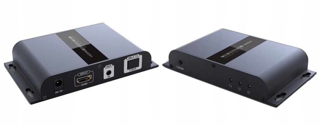 Konwerter HDMI na światłowód +IR SPH-FOIR03 zestaw