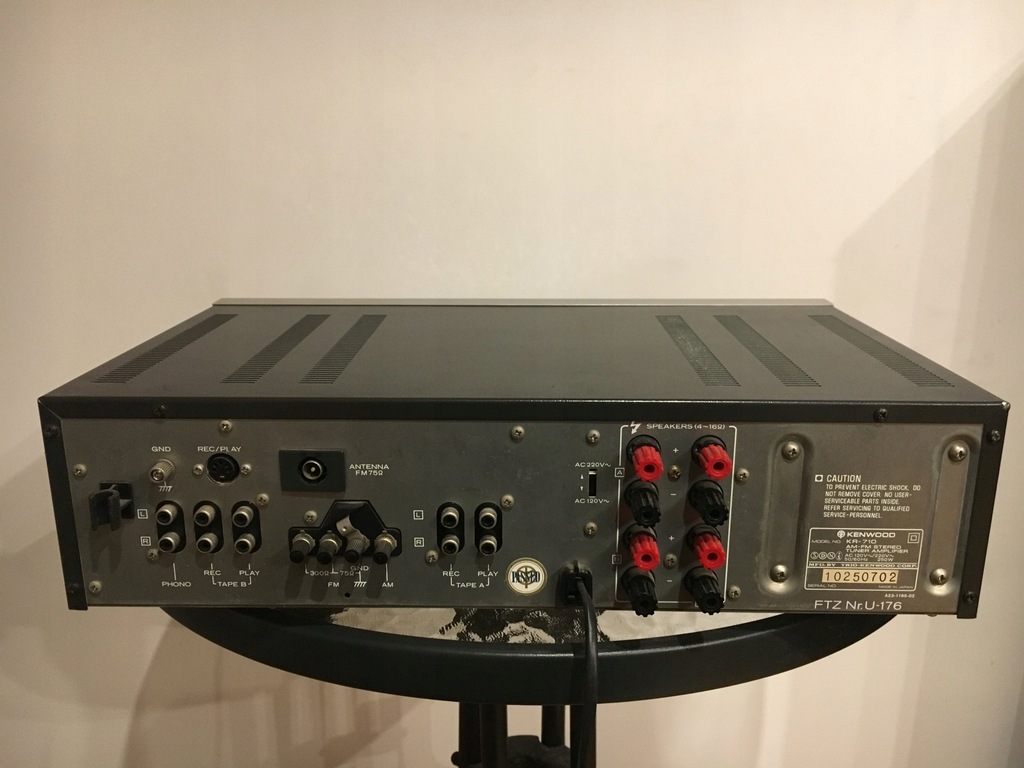Kenwood KR710 amplituner stereo VINTAGE 250w 7072079774 oficjalne