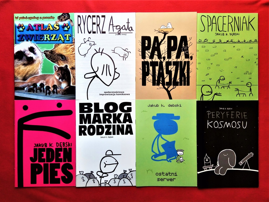 KOMIKSY Jakub K. Dębski DEM DEMLAND komplet