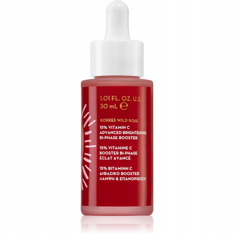 Korres Wild Rose serum rozjaśniające z witaminą C 30 ml