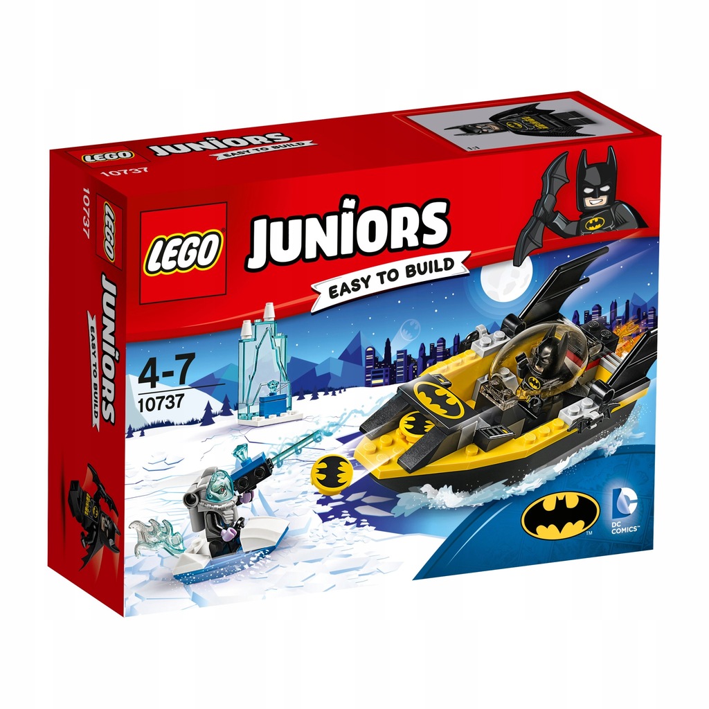 KLOCKI LEGO Juniors Batman kontra Mr. Freeze 10737