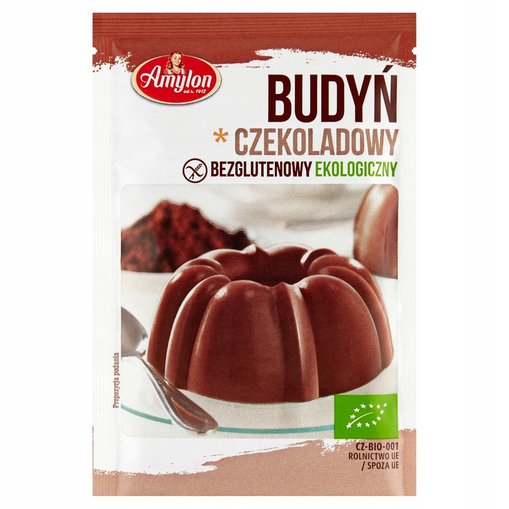 AMYLON Budyń Czekoladowy (Bezglutenowy) BIO 40 g