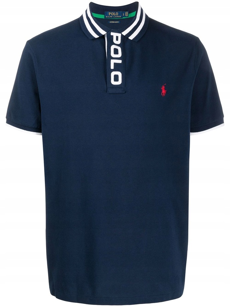 RALPH LAUREN NIEBIESKI KOSZULKI POLO S INT