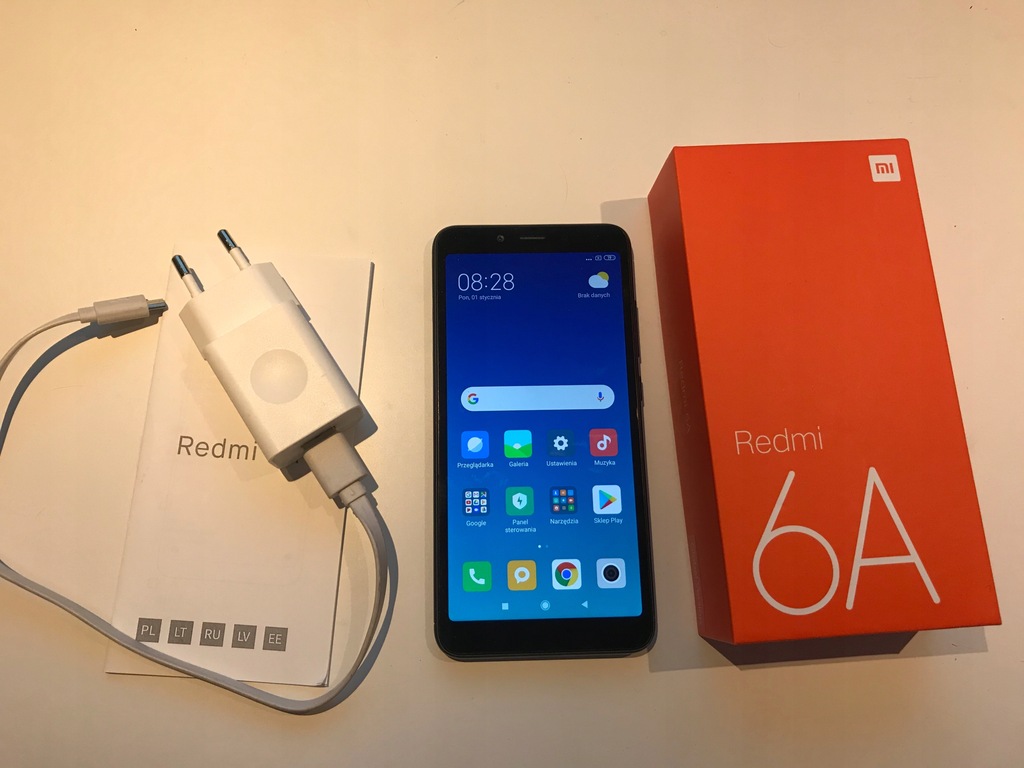 Telefon Xiaomi Redmi 6A Black.16gb. Smartfon